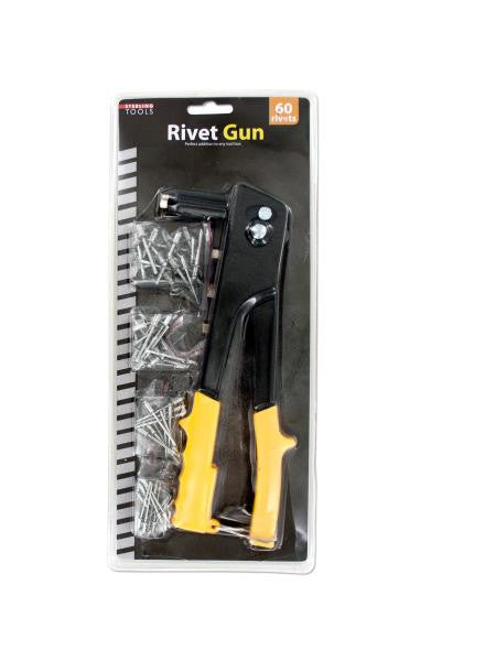 Rivet Gun with Assorted Rivets (Available in a pack of 4)