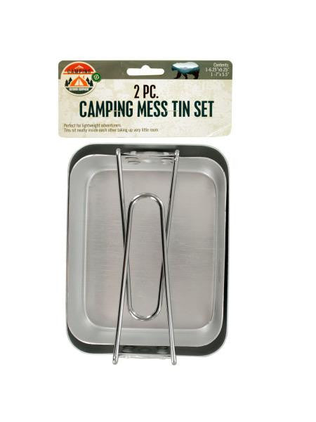 Camping Mess Tin Set (Available in a pack of 6)