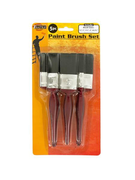 Wooden Paint Brush Set (Available in a pack of 4)