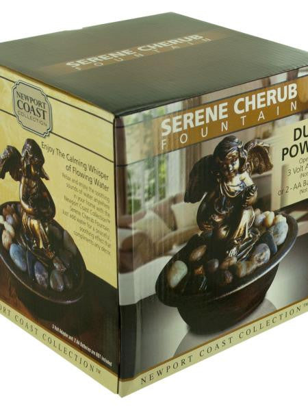 Serene Cherub Fountain (Available in a pack of 1)