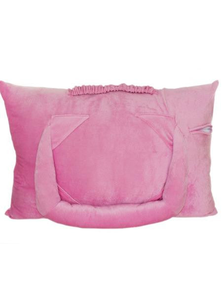 Pink Plush Tablet Pillow (Available in a pack of 1)