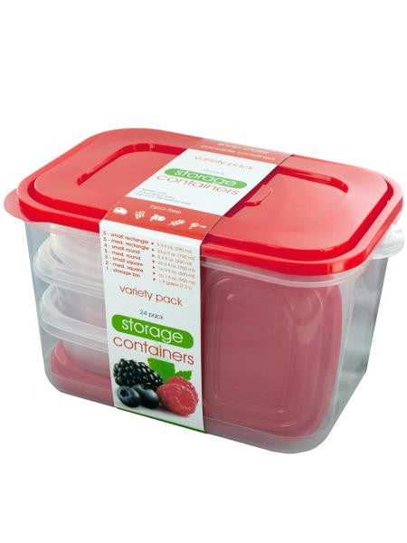 Food Storage Container Variety Set (Available in a pack of 1)