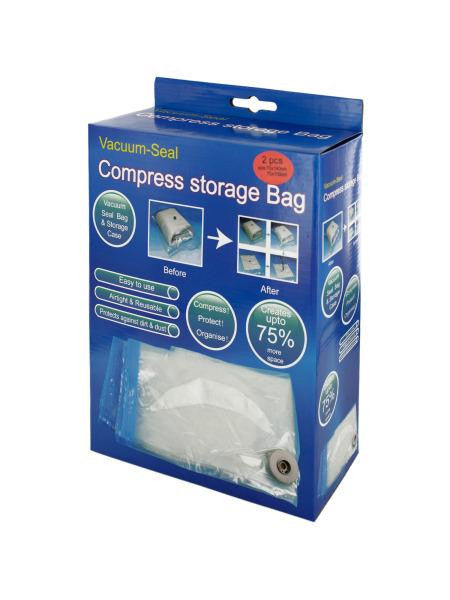 Vacuum-Seal Storage Bag Set (Available in a pack of 1)