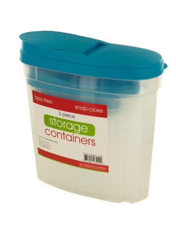 Pourable Food Storage Container Set (Available in a pack of 1)