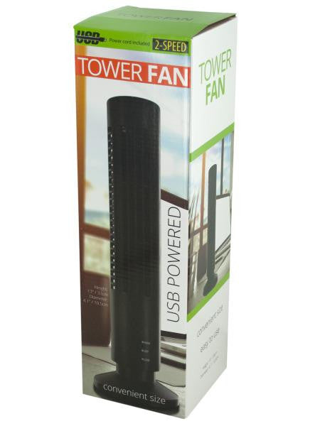 USB Powered Tower Fan (Available in a pack of 1)