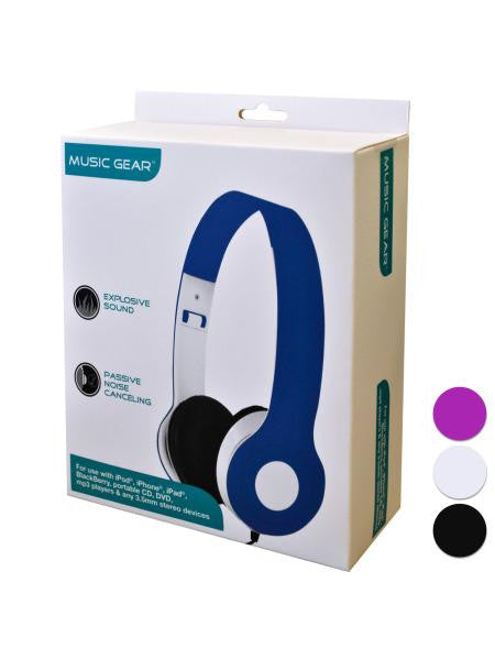 Music Gear Padded Headphones (Available in a pack of 4)