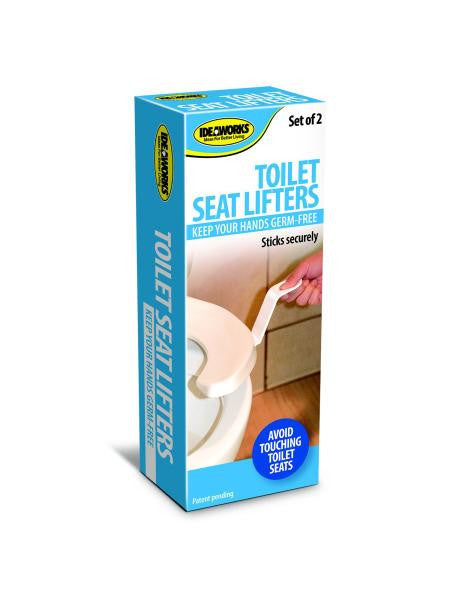 Self-Adhesive Toilet Seat Lifters (Available in a pack of 12)