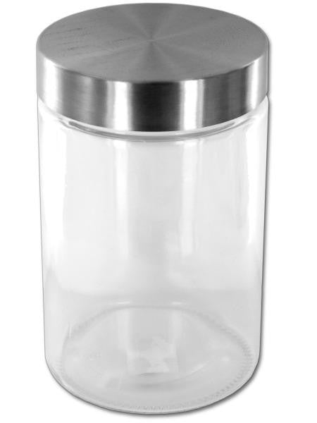 Large Screw Top Glass Container (Available in a pack of 6)