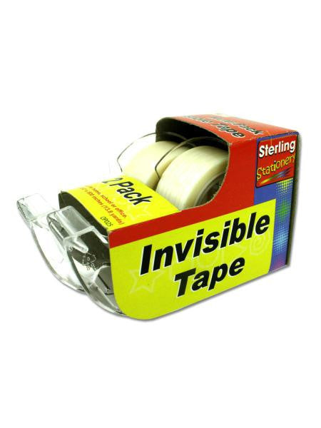 Invisible Tape with Dispensers (Available in a pack of 24)