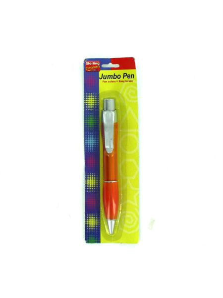 Jumbo Pen with Pocket Clip (Available in a pack of 24)