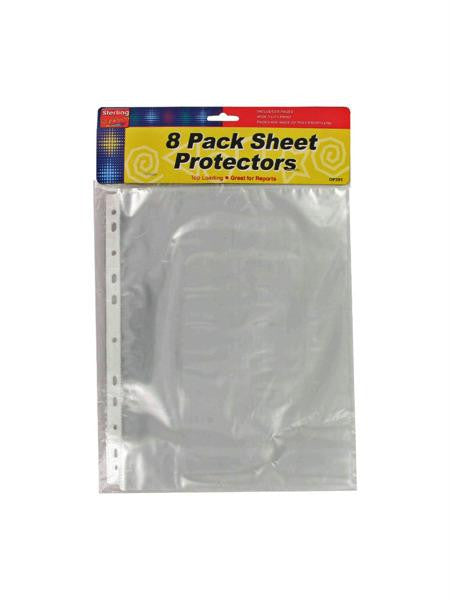 Plastic Sheet Protectors (Available in a pack of 25)