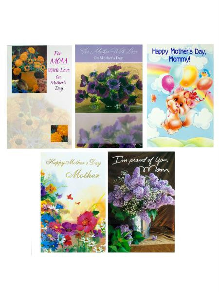 Mother&#039;s Day Card Assortment (Available in a pack of 24)