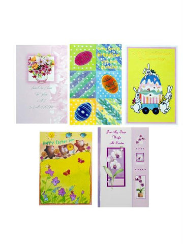 Assorted Easter Cards (Available in a pack of 24)