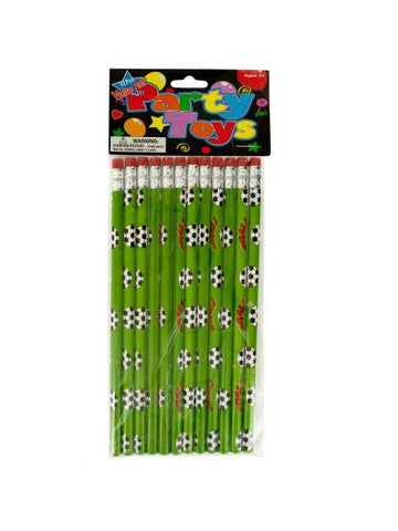 Soccer Balls Party Favor Pencils (Available in a pack of 24)