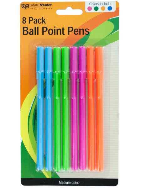 Colored Ball Point Pens Set (Available in a pack of 24)