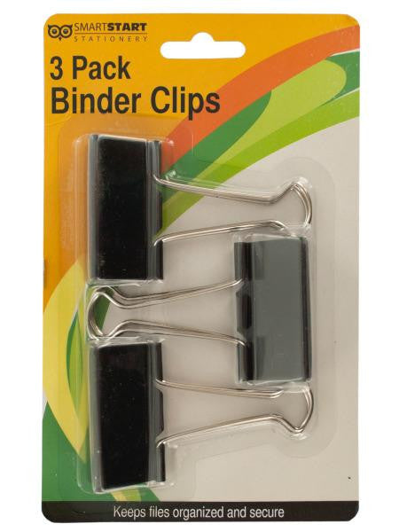 Large Binder Clips (Available in a pack of 24)