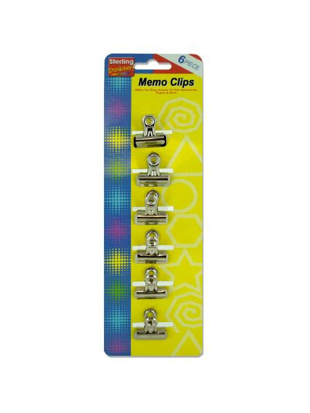 Small Memo Clips (Available in a pack of 24)