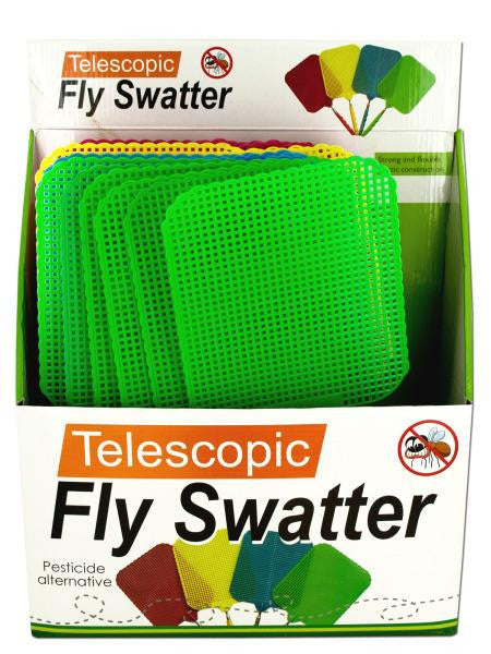 Giant Telescopic Fly Swatter Display (Available in a pack of 6)