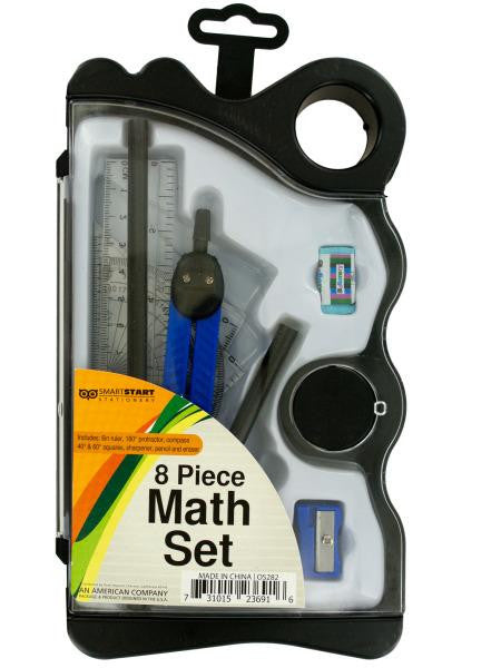 Math Tool Set in Carrying Case (Available in a pack of 12)