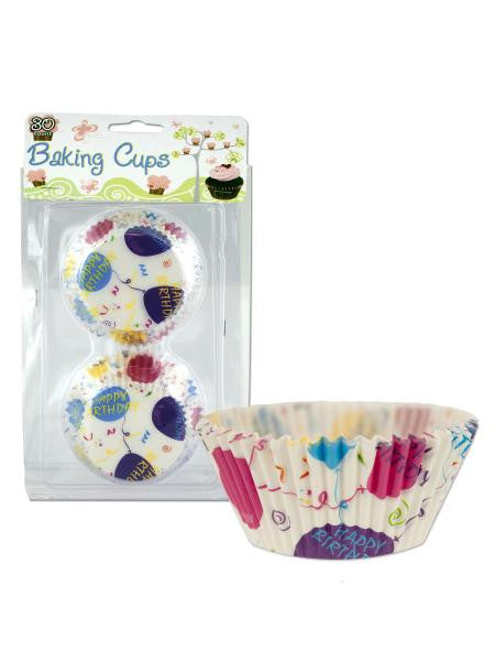 Happy Birthday Baking Cups (Available in a pack of 24)