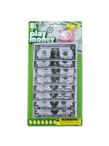 Paper Play Money (Available in a pack of 24)