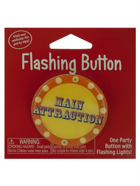 Main Attraction Flashing Button (Available in a pack of 24)