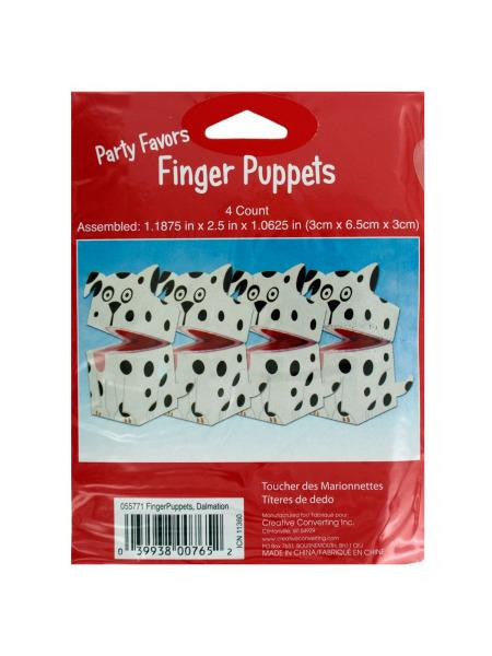 Dalmation Finger Puppets Party Favors (Available in a pack of 24)