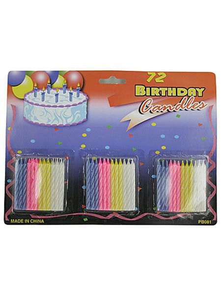 Birthday Candle Set (Available in a pack of 24)