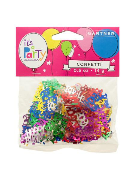 Happy Birthday Confetti (Available in a pack of 24)