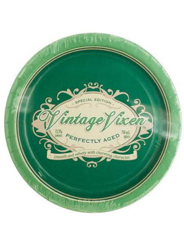 Vintage Vixen Birthday Party Plates (Available in a pack of 24)