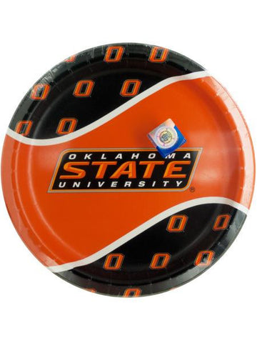 Oklahoma State University Party Plates (Available in a pack of 24)