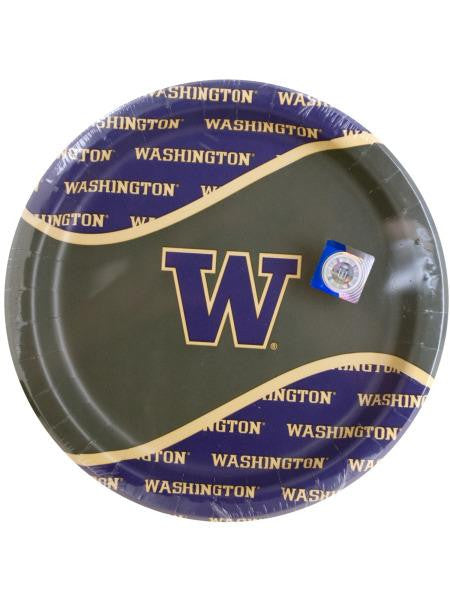 University of Washington Party Plates (Available in a pack of 24)