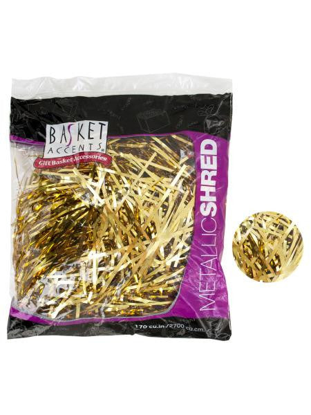 Large Gold Metallic Gift Shred (Available in a pack of 12)