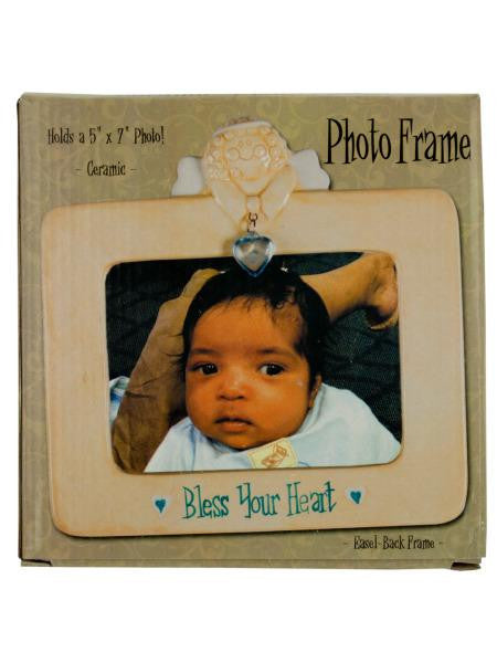 Bless Your Heart Ceramic Photo Frame (Available in a pack of 6)