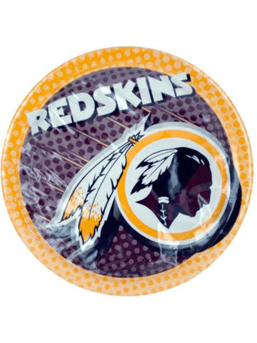 Washington Redskins Party Plates (Available in a pack of 18)