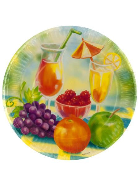 Garden Glory Party Dessert Plates (Available in a pack of 24)