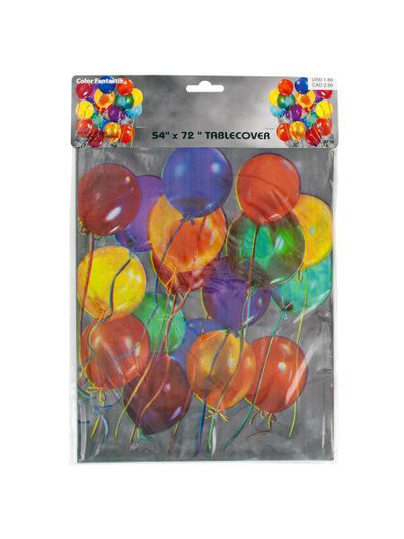 Balloon Party Printed Tablecover (Available in a pack of 24)