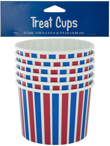 Red White &amp; Blue Treat Cups (Available in a pack of 24)