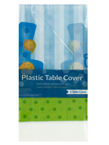 Boy Bear&#039;s 1st Birthday Table Cover (Available in a pack of 24)