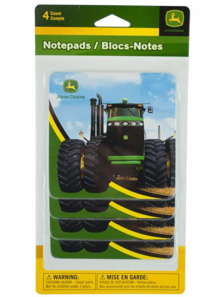 John Deere Notepads (Available in a pack of 24)