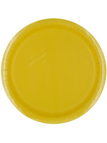 Mimosa Yellow Party Plates (Available in a pack of 24)