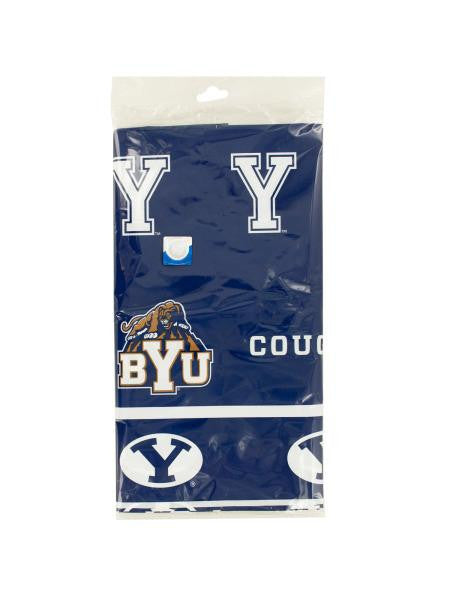 Brigham Young University Plastic Tablecover (Available in a pack of 24)