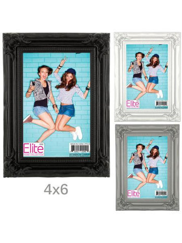 Assorted Size Scroll Border Photo Frame (Available in a pack of 6)