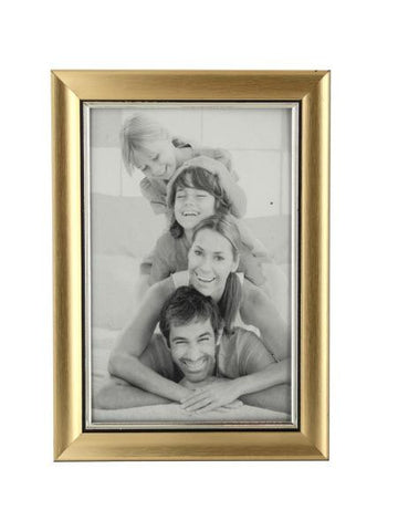 Small Gold &amp; Silver Photo Frame (Available in a pack of 6)