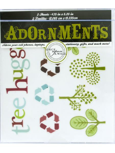 Nature Craft Adornment Stickers (Available in a pack of 24)