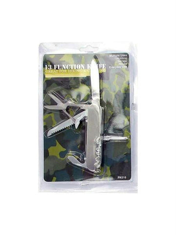 13 Function Pocket Tool Knife (Available in a pack of 24)