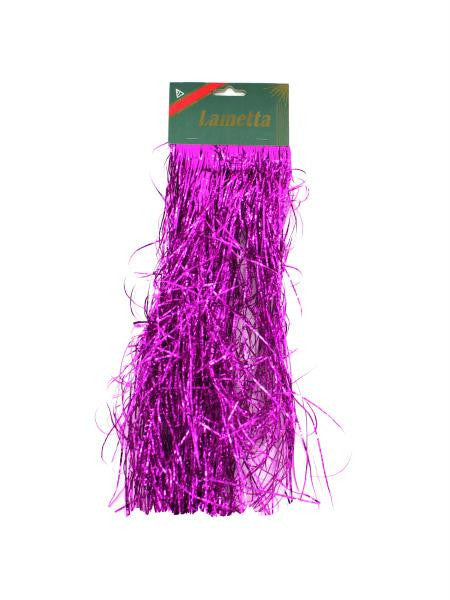 Fuschia Tinsel Fringe (Available in a pack of 18)