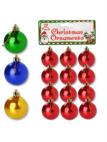 Small Christmas Ornament Balls (Available in a pack of 25)