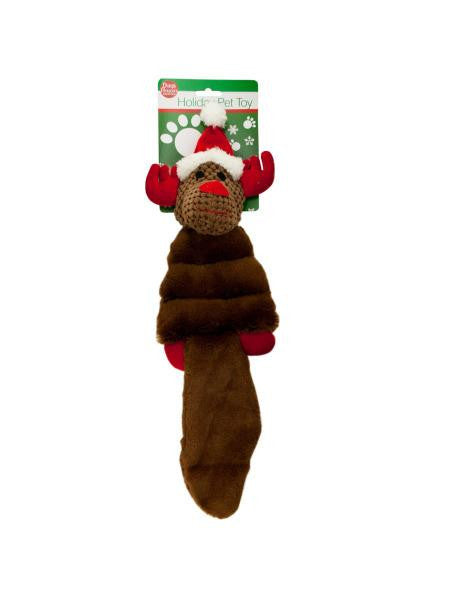 Holiday Crinkle Plush Pet Toy (Available in a pack of 4)