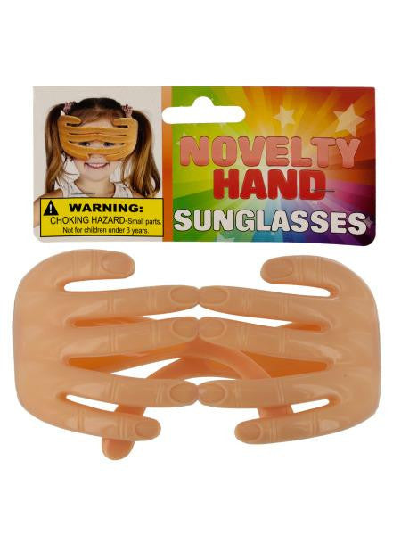 Novelty Hand Sunglasses (Available in a pack of 24)